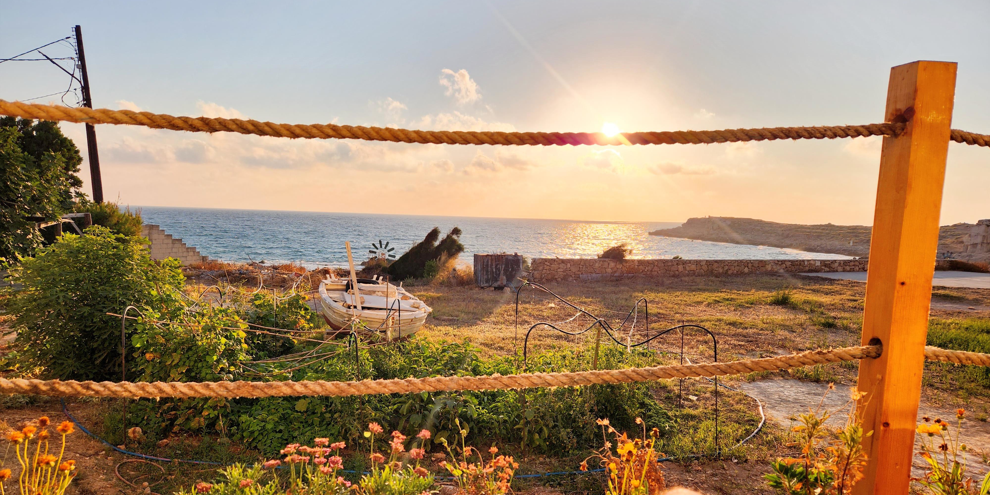 Outdoor Terrace with View
